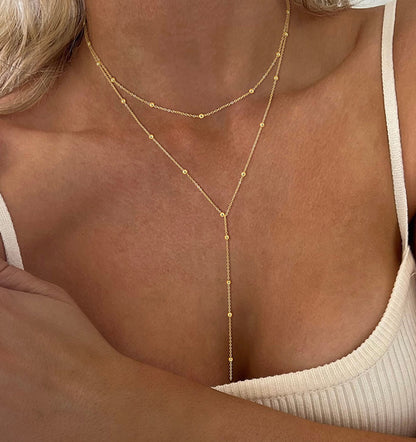 lucia layer necklace